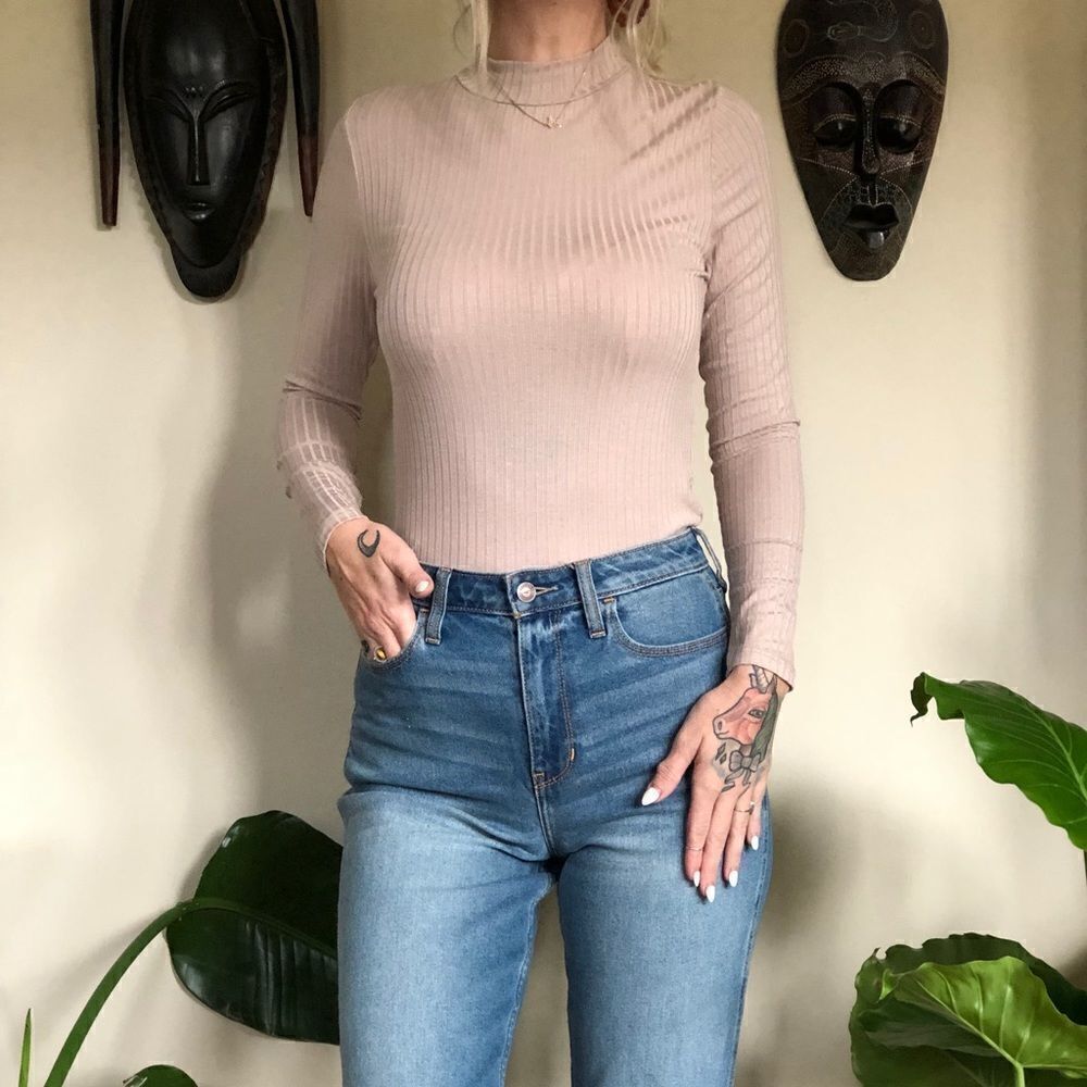 🆕 Cozy Casual Mock neck shirt - Picture 1 of 3